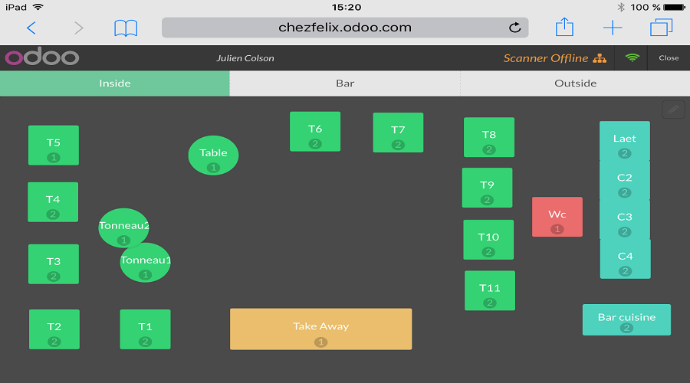 Restaurant Floor Plan ERP Restaurant Software Restaurant
